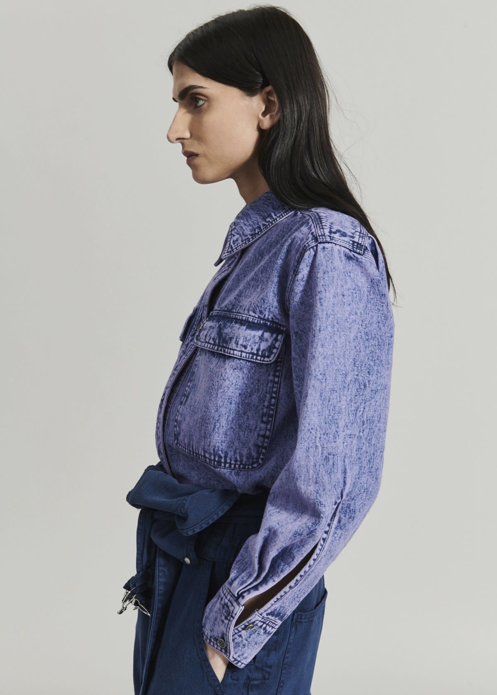 Rachel Comey Supply Shirt in Lavender 