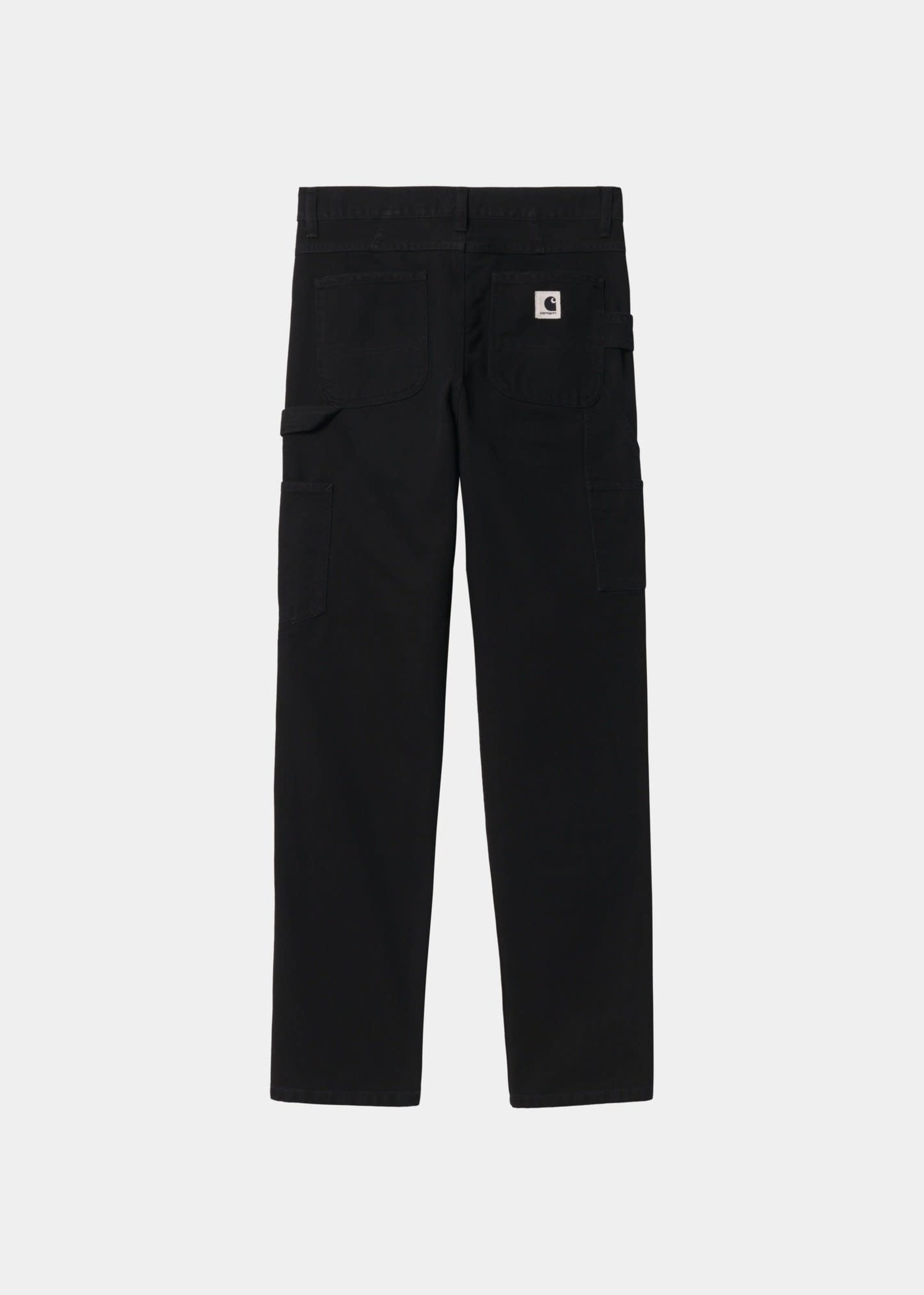 Carhartt Work In Progress Double Knee Pant in Black Aged Canvas