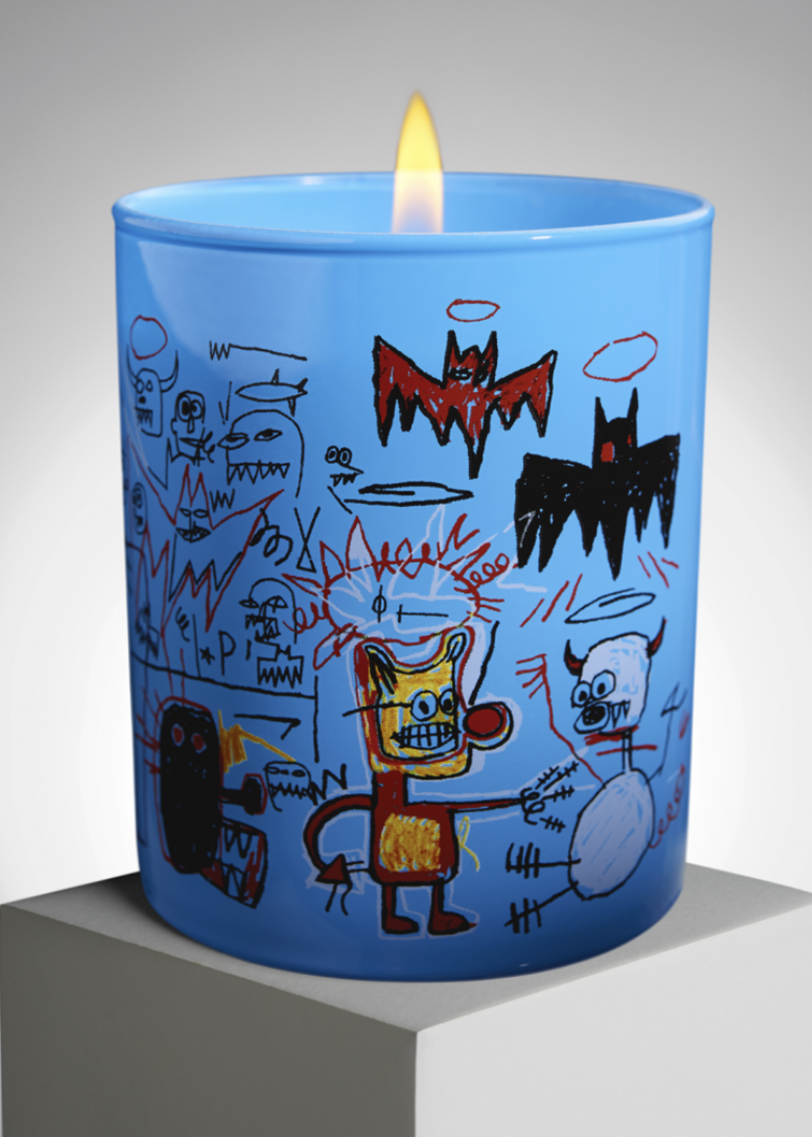 Jean-Michel Basquiat Blue Candle