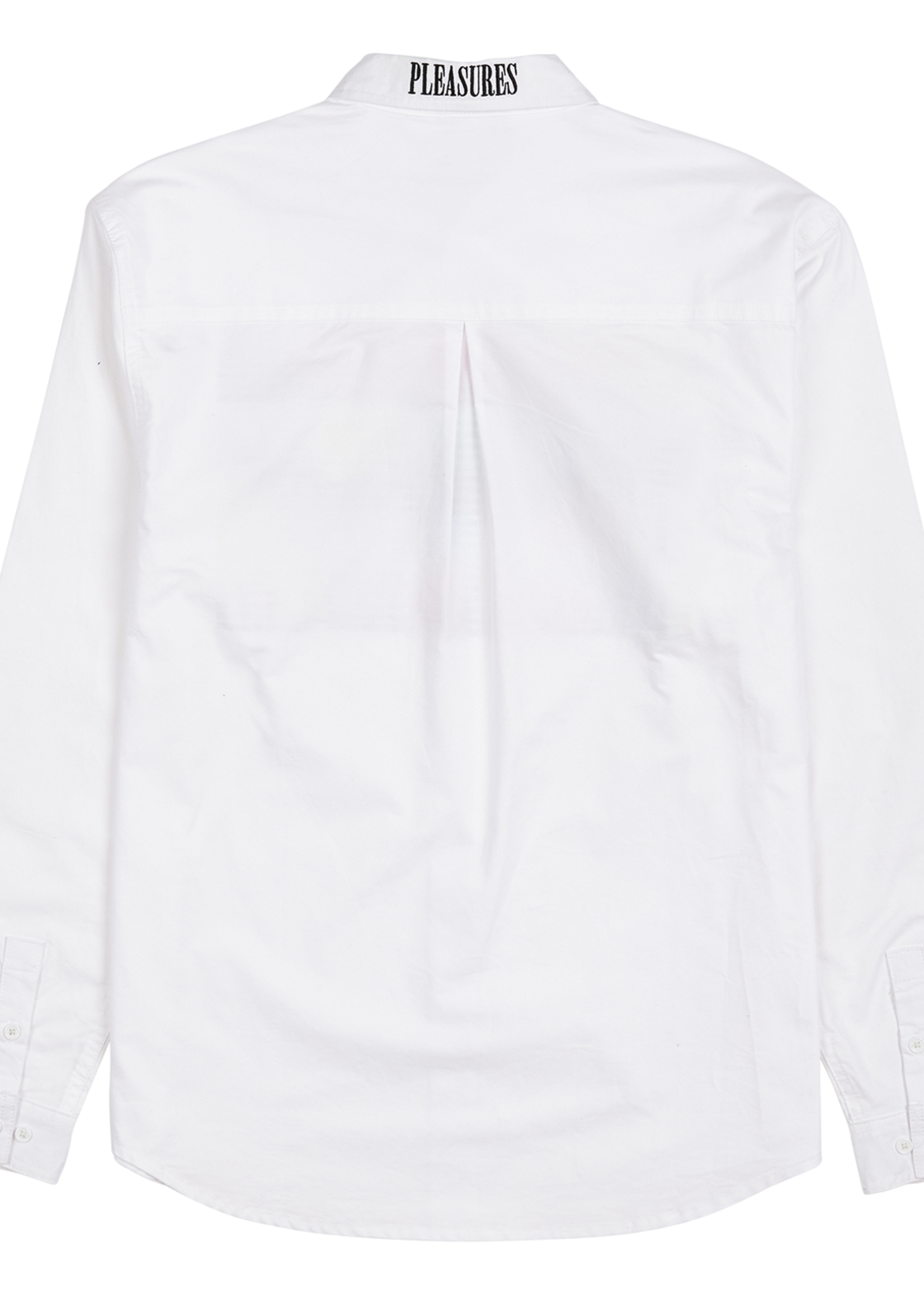 PLEASURES Colors Button Up in White
