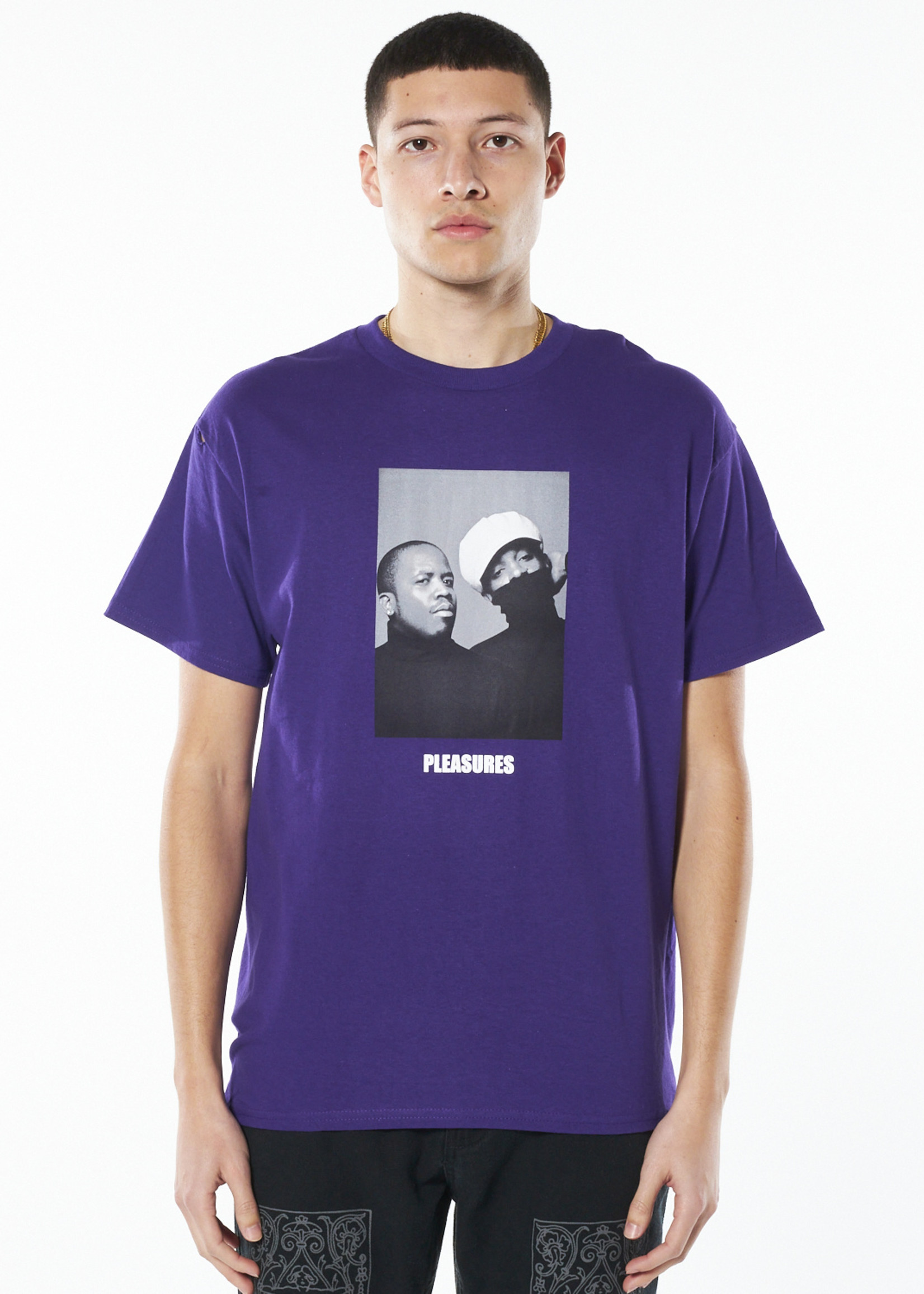PLEASURES PLEASURES X OUTKAST Vocabulary T-shirt in Purple