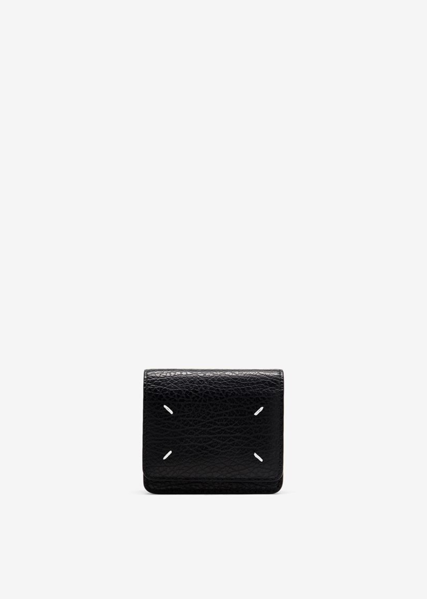 Maison Margiela Small Chain Wallet in Black