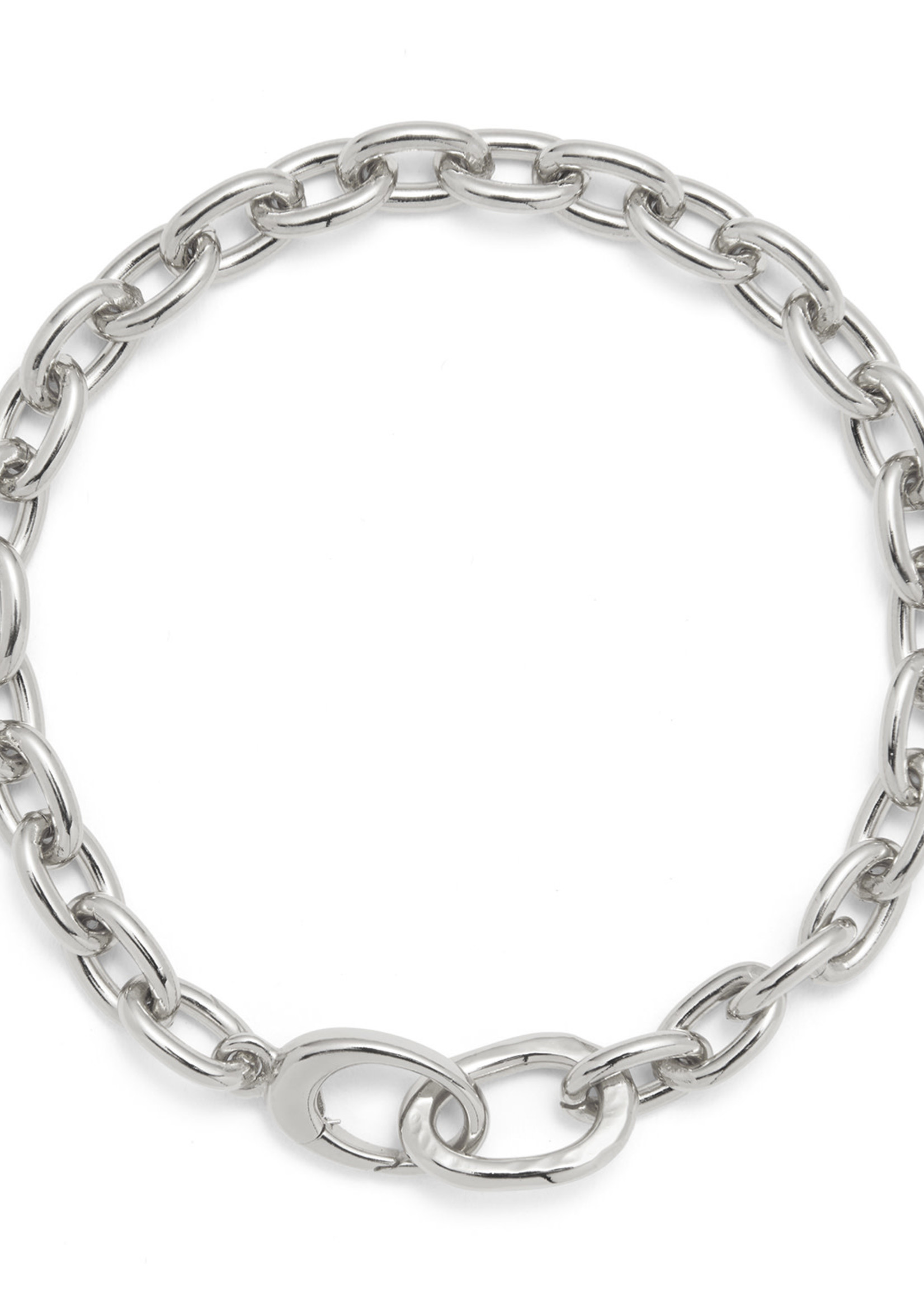 Lady Grey Loupe Bracelet in Silver