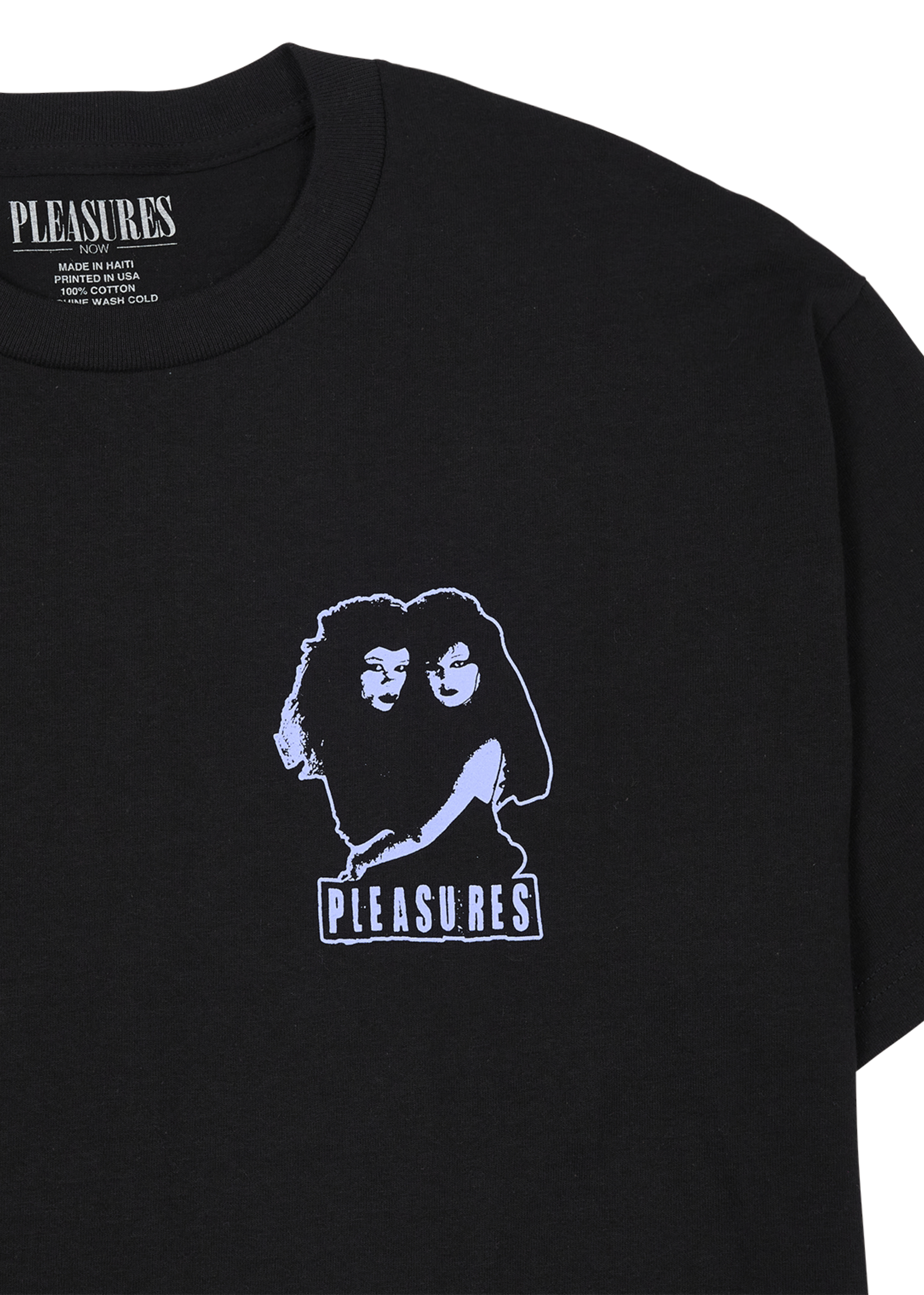PLEASURES Volume T-shirt in Black