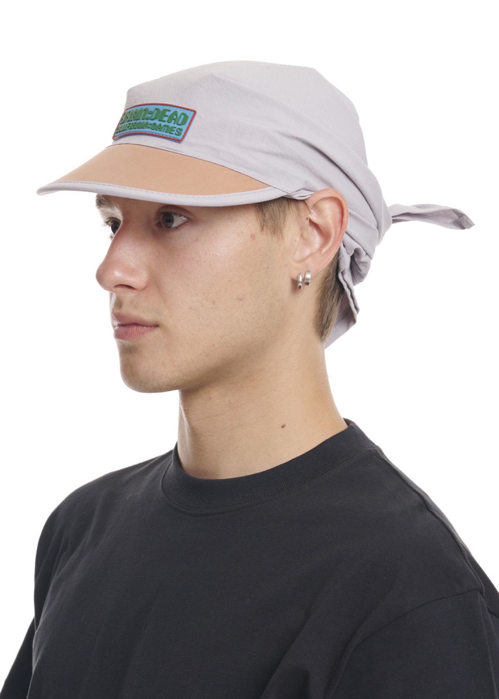 Brain Dead California Games Bandana Hat in Grey