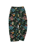 ANDERSSON BELL Floral Jacquard Pants in Black