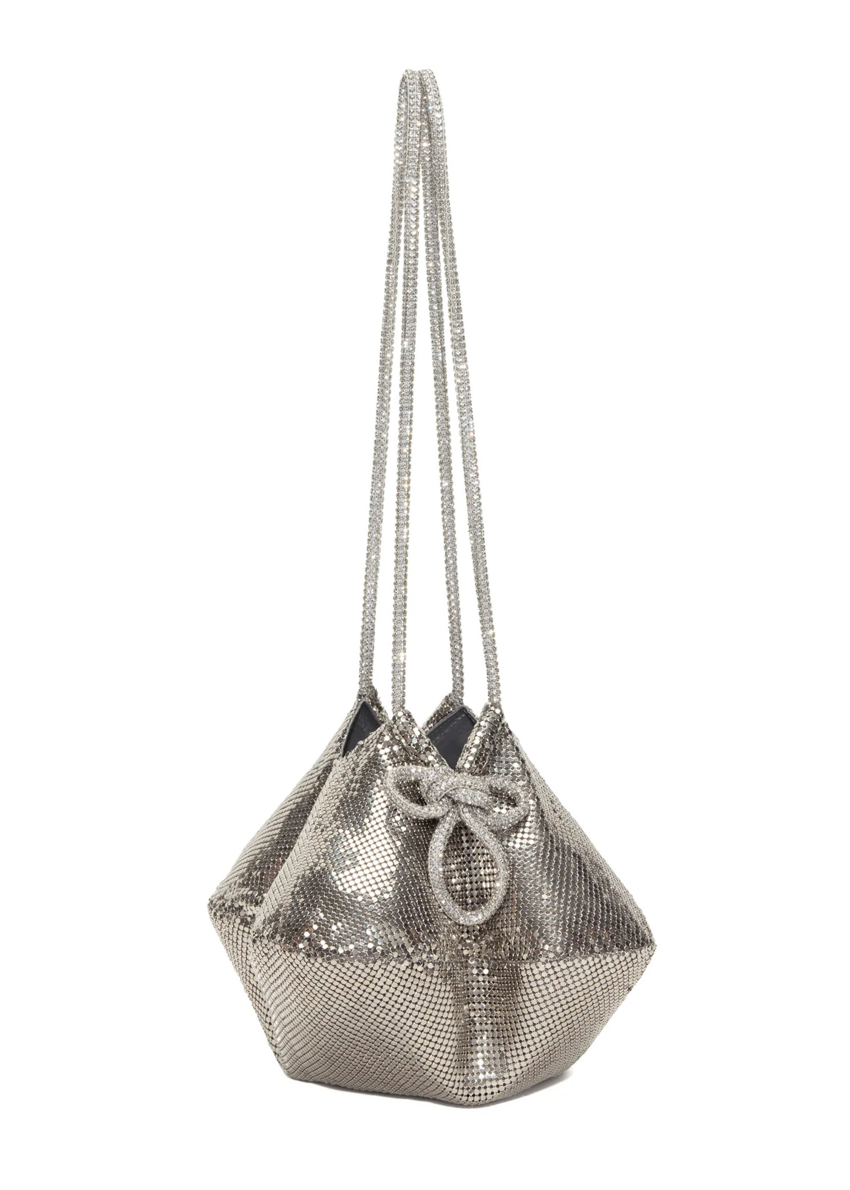 KARA UFO bag in Silver