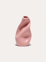 Completedworks Small Crumpled Vase in Matte Blush