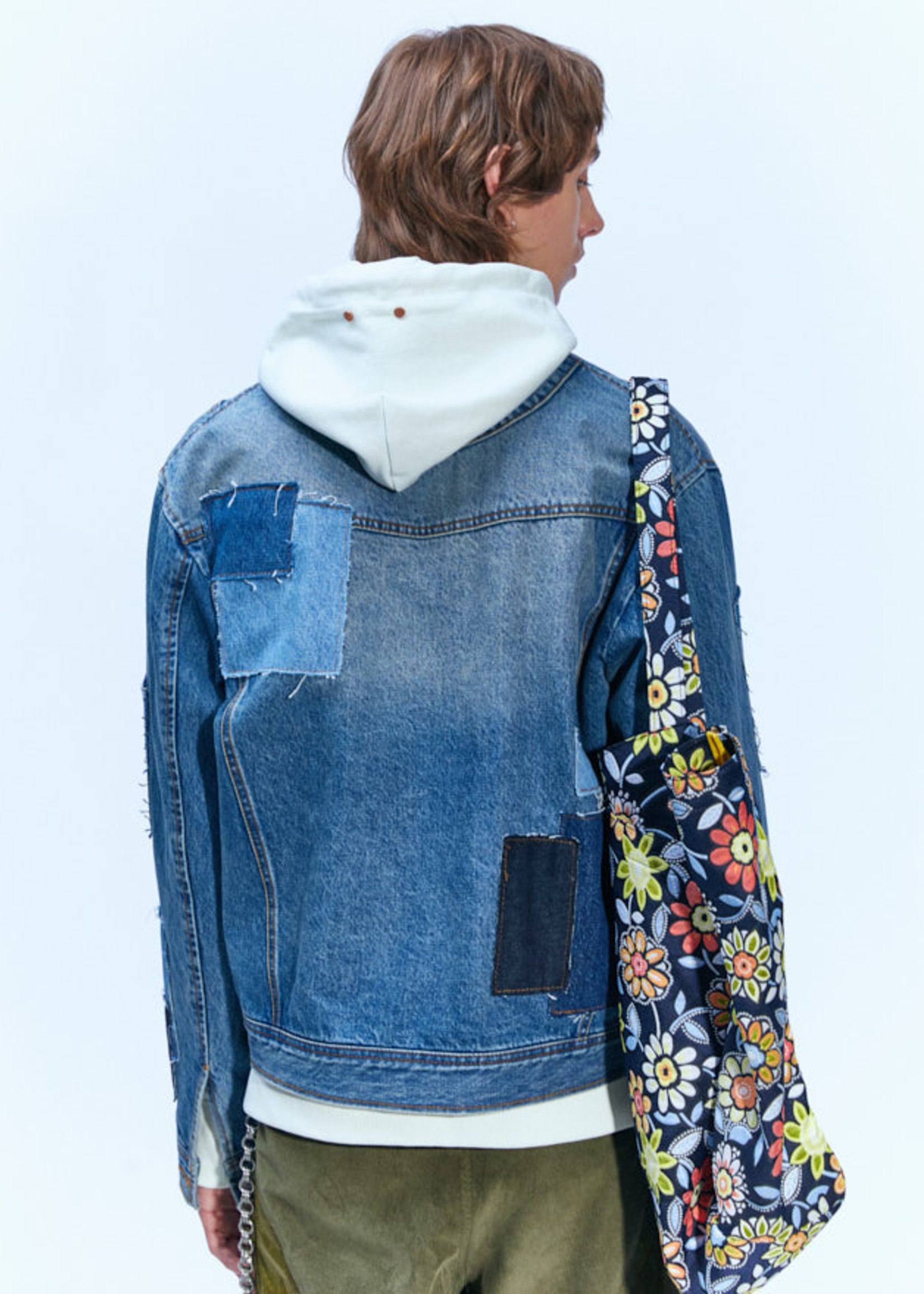 Patchwork Denim Jacket •