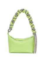 KARA Crystal Phone Cord Pouch in Limon