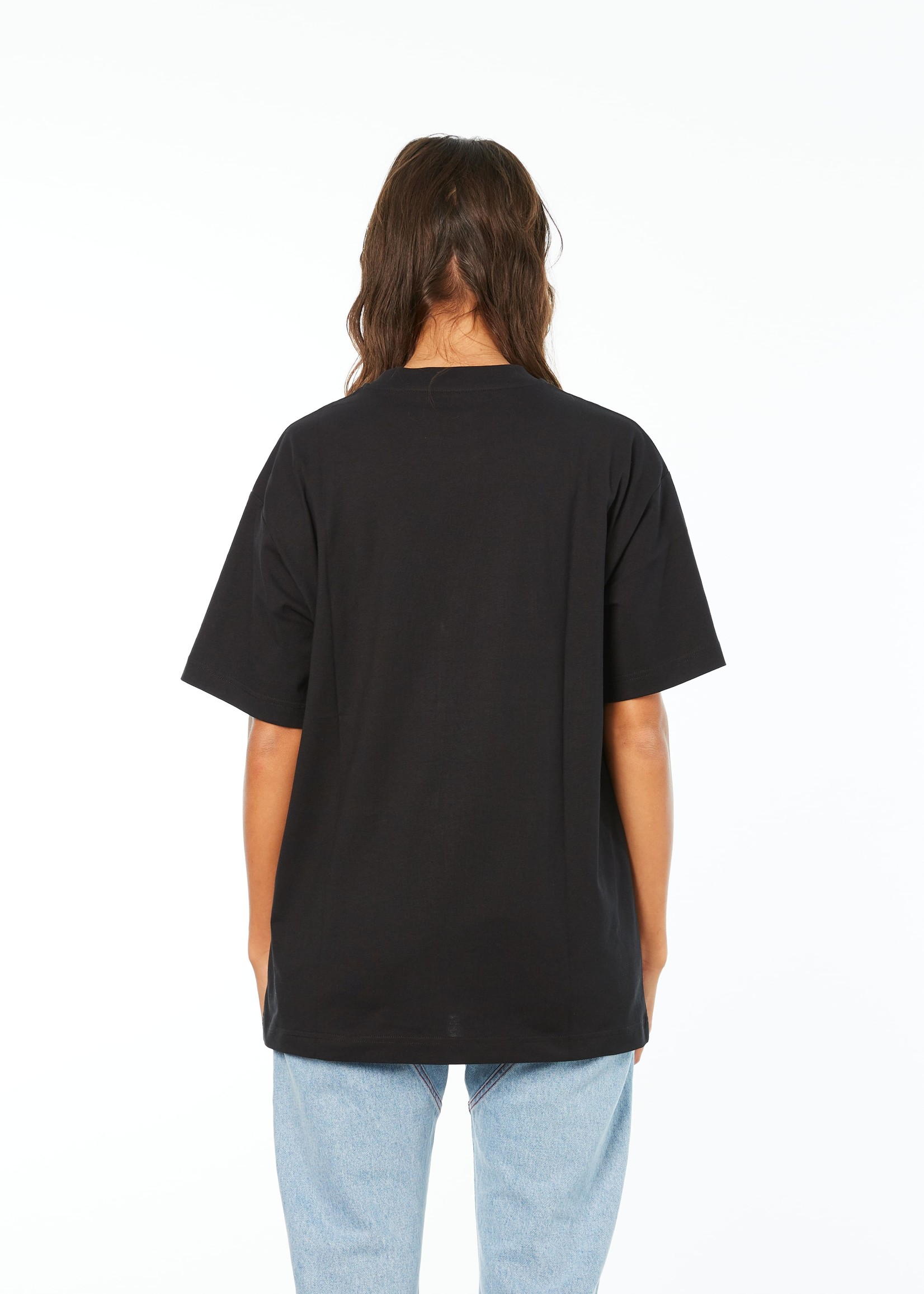 HONEY FUCKING DIJON X BASQUIAT Logo Tee in Black