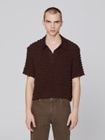 ECKHAUS LATTA Bubble Polo in Umber