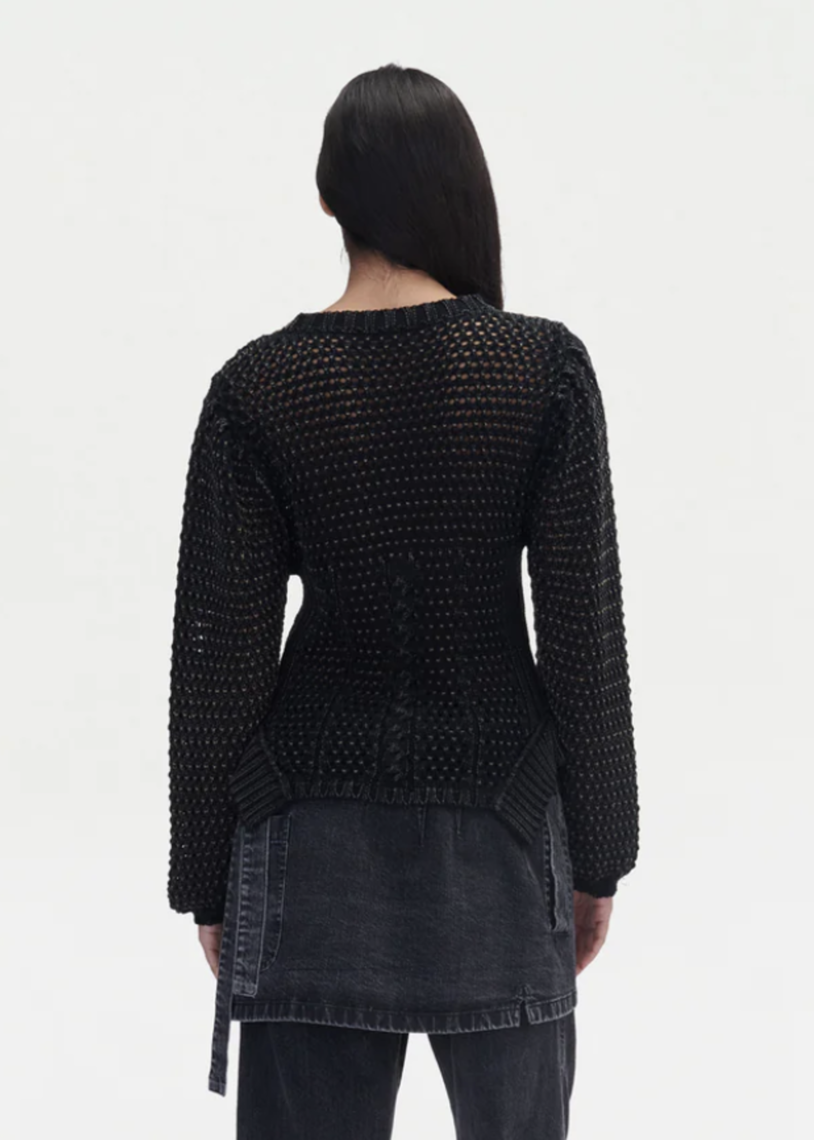 Rachel Comey Emes Cable Knit Summer Sweater