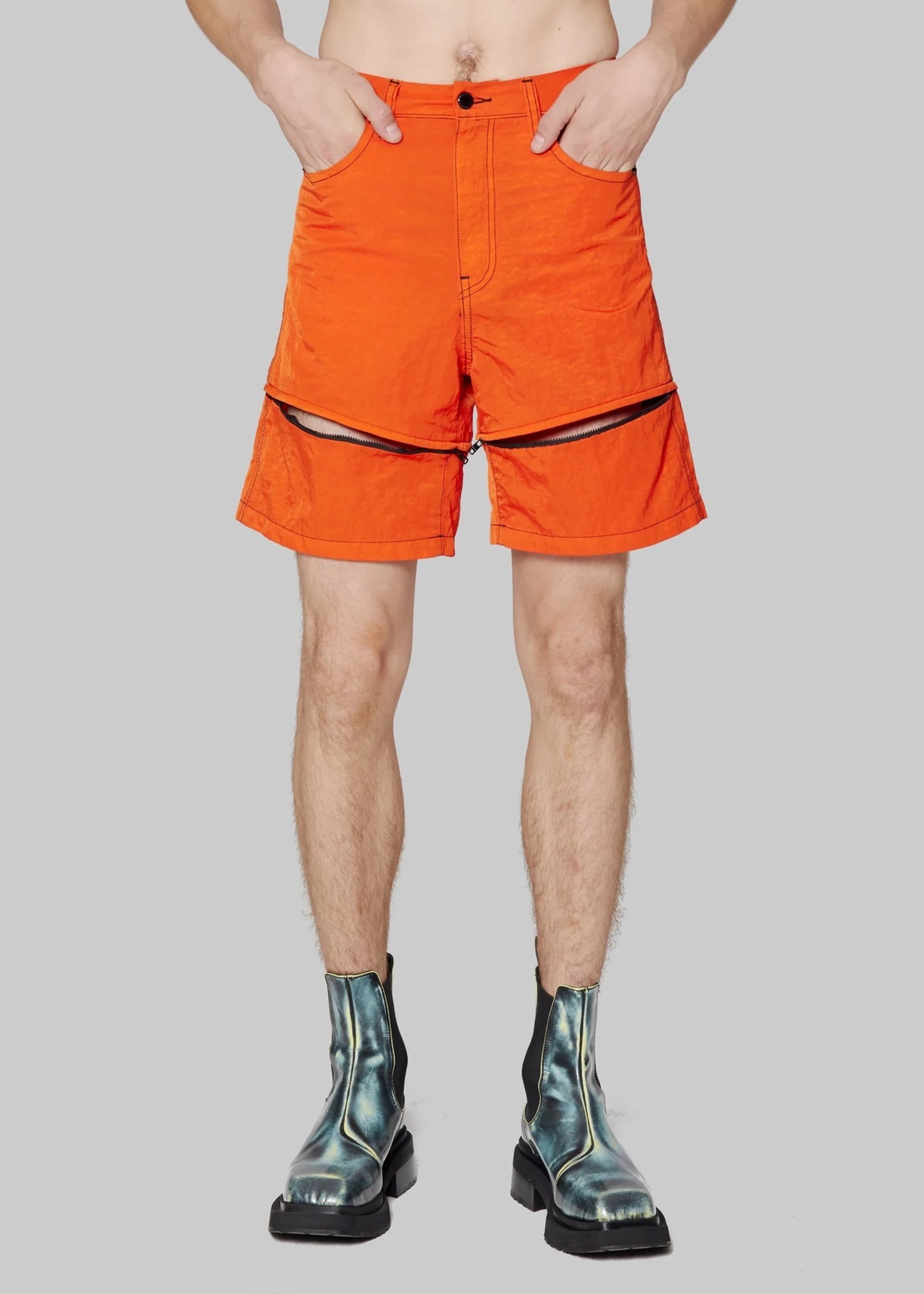 ECKHAUS LATTA Mobile Zip Off Short in Flame