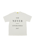 /NOW or NEVER Bizarre Love T-shirt in Off White