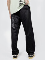 PLEASURES Chicago Mesh Panel Track Pant in Black