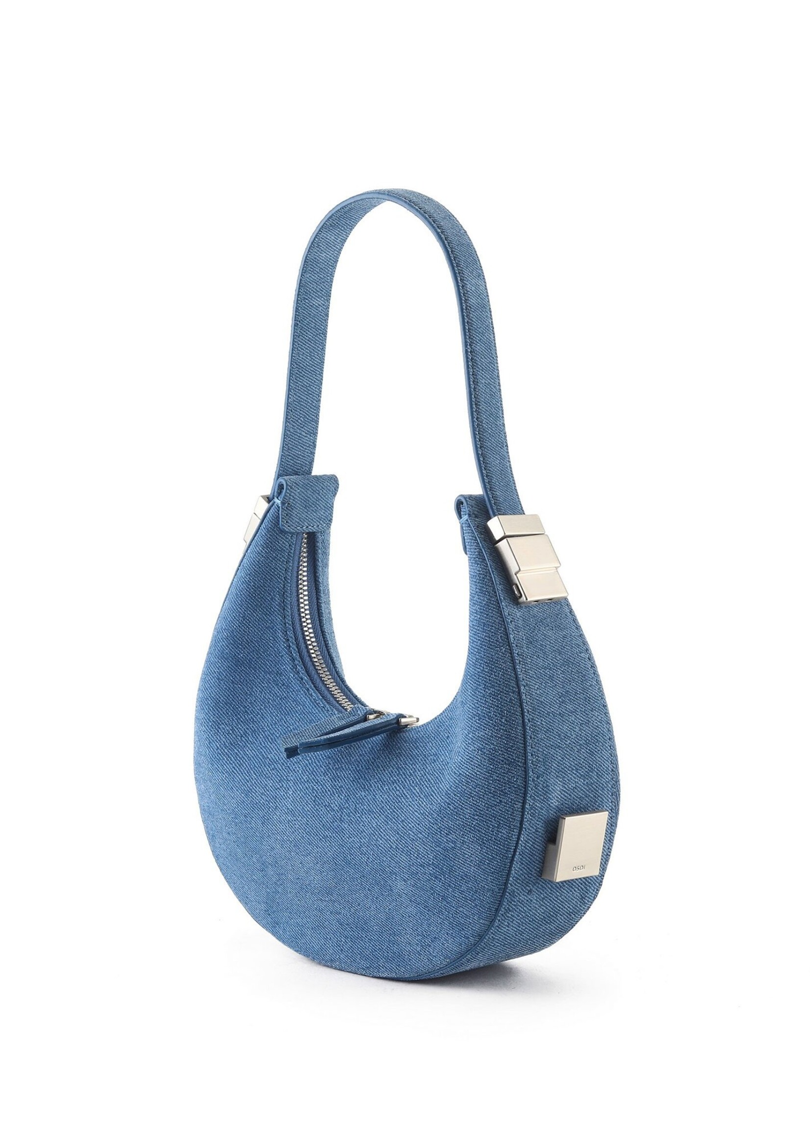 OSOI Mini Toni Bag in 'Denim Sky' Suede