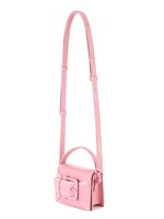 OSOI Belted Brocle Micro Bag in Pink Leather