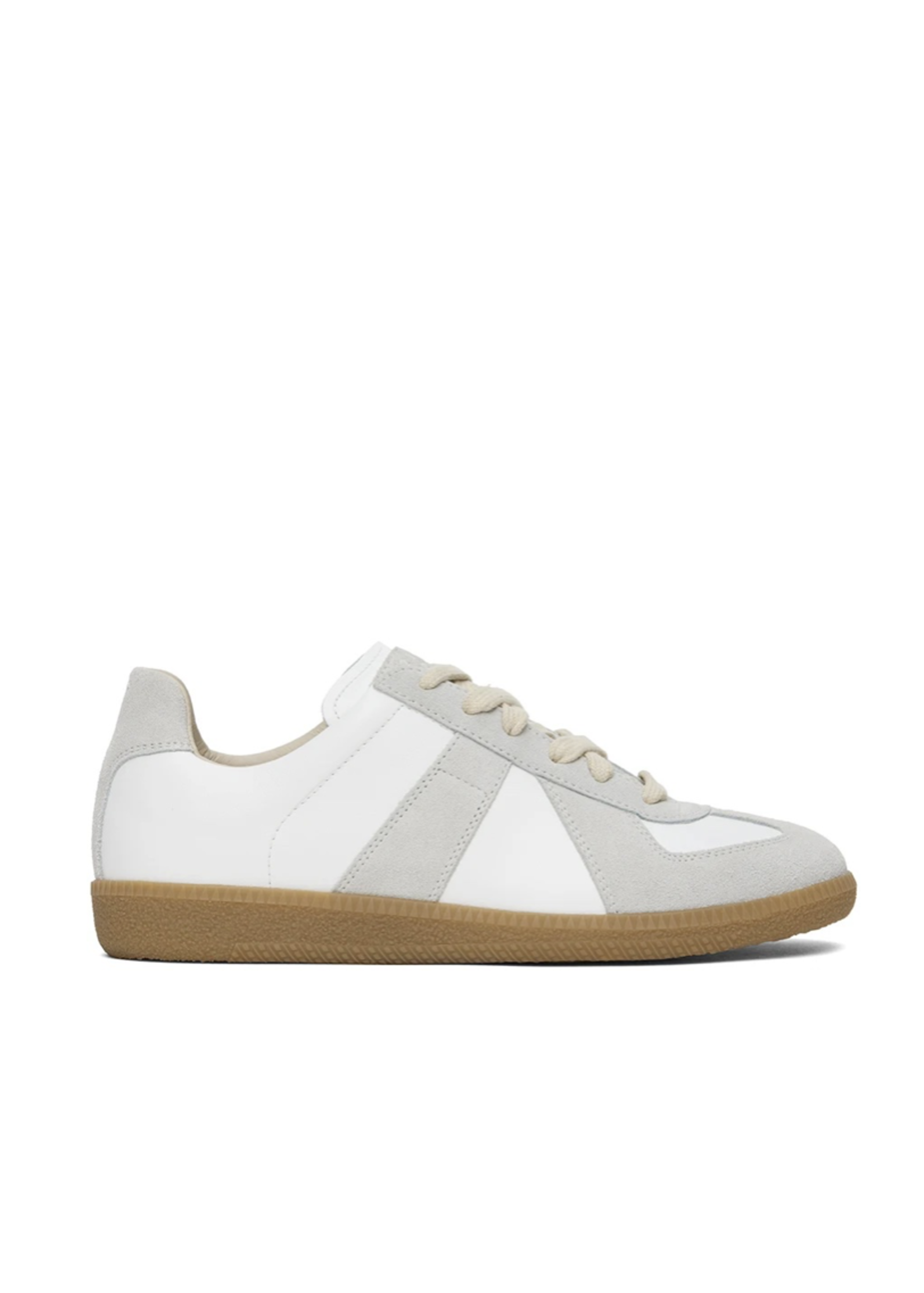 Maison Margiela Replica Gum Sole Trainers in White