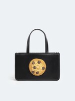 PUPPETS AND PUPPETS Small Cookie Bag in Black Leather