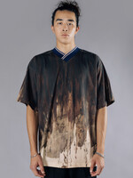 VIVIENNE WESTWOOD Men's Brush Stroke Team Jersey in Brown