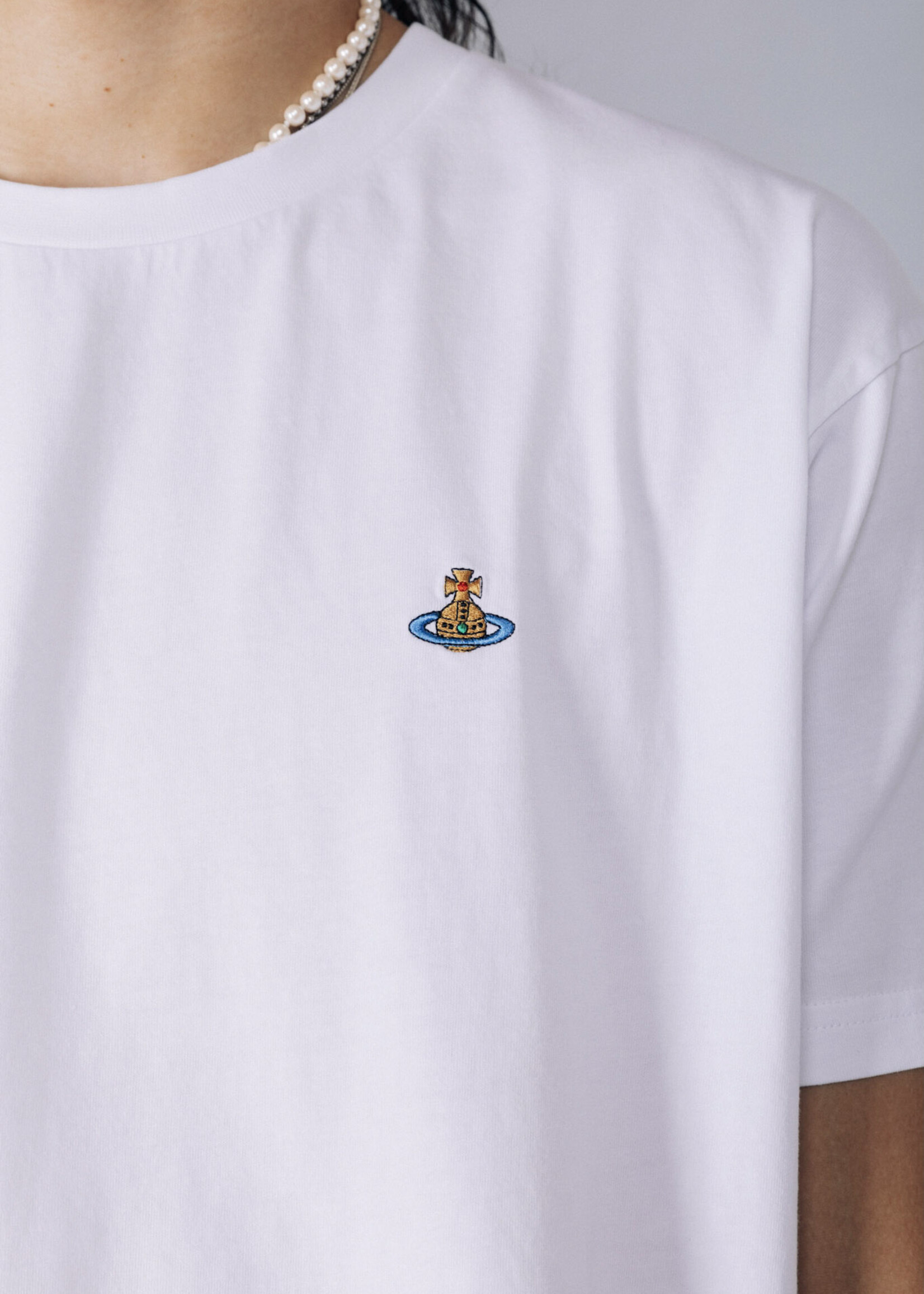 Vivienne westwood white shop short sleeve shirt