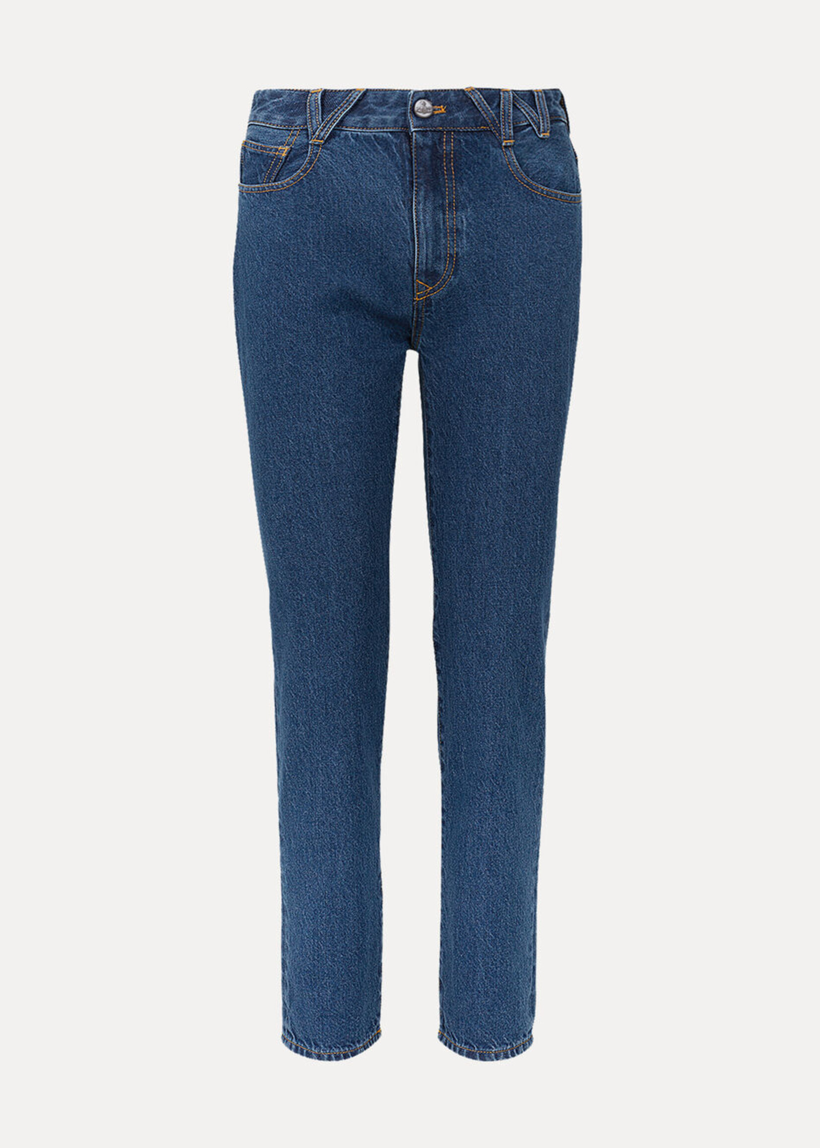 VIVIENNE WESTWOOD Classic Tapered Logo Jeans