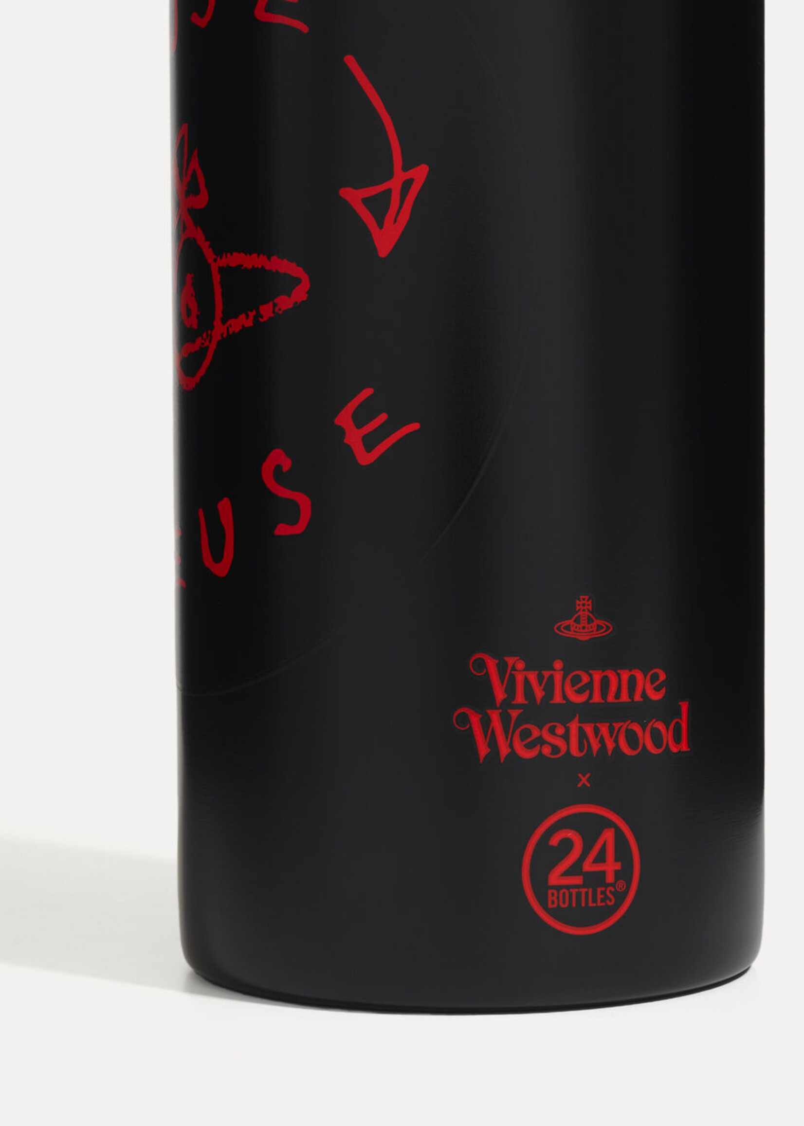 Vivienne Westwood Reusable Water Bottle in Black - NOW OR NEVER