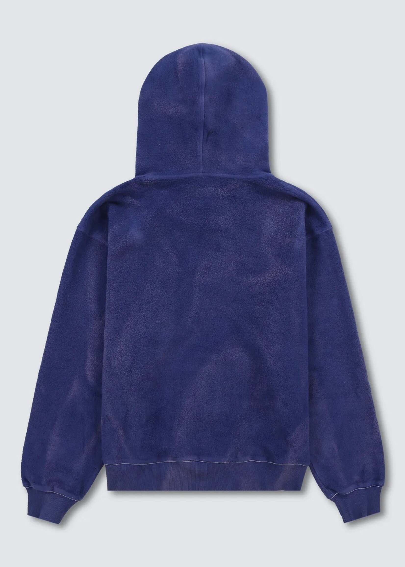 Topshop brushed fleece hoodie in mink