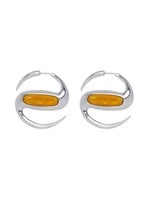 VARON Ugo Large Earrings in Sterling Silver and Citrine