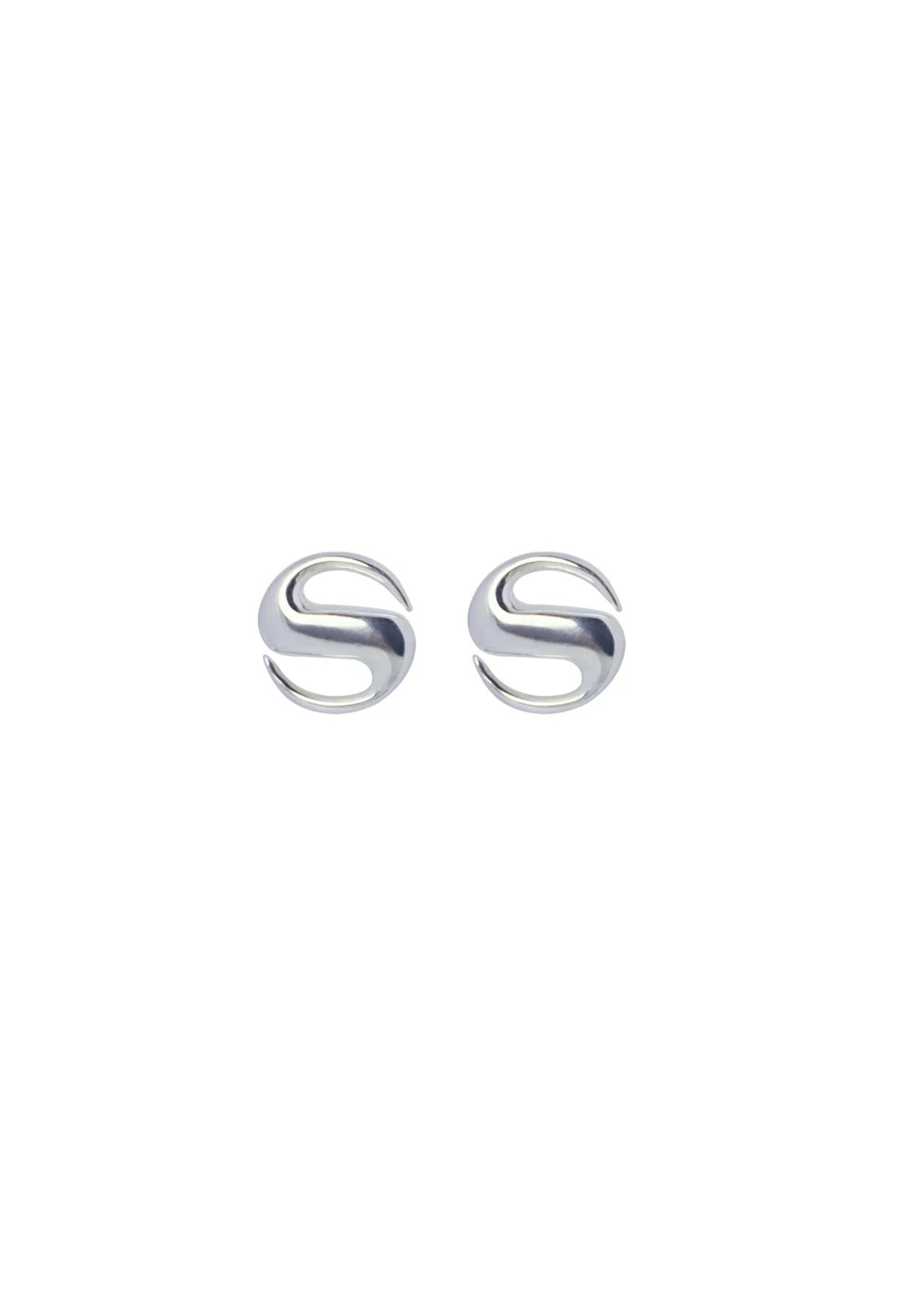 VARON RWND Mini Earrings in Sterling Silver