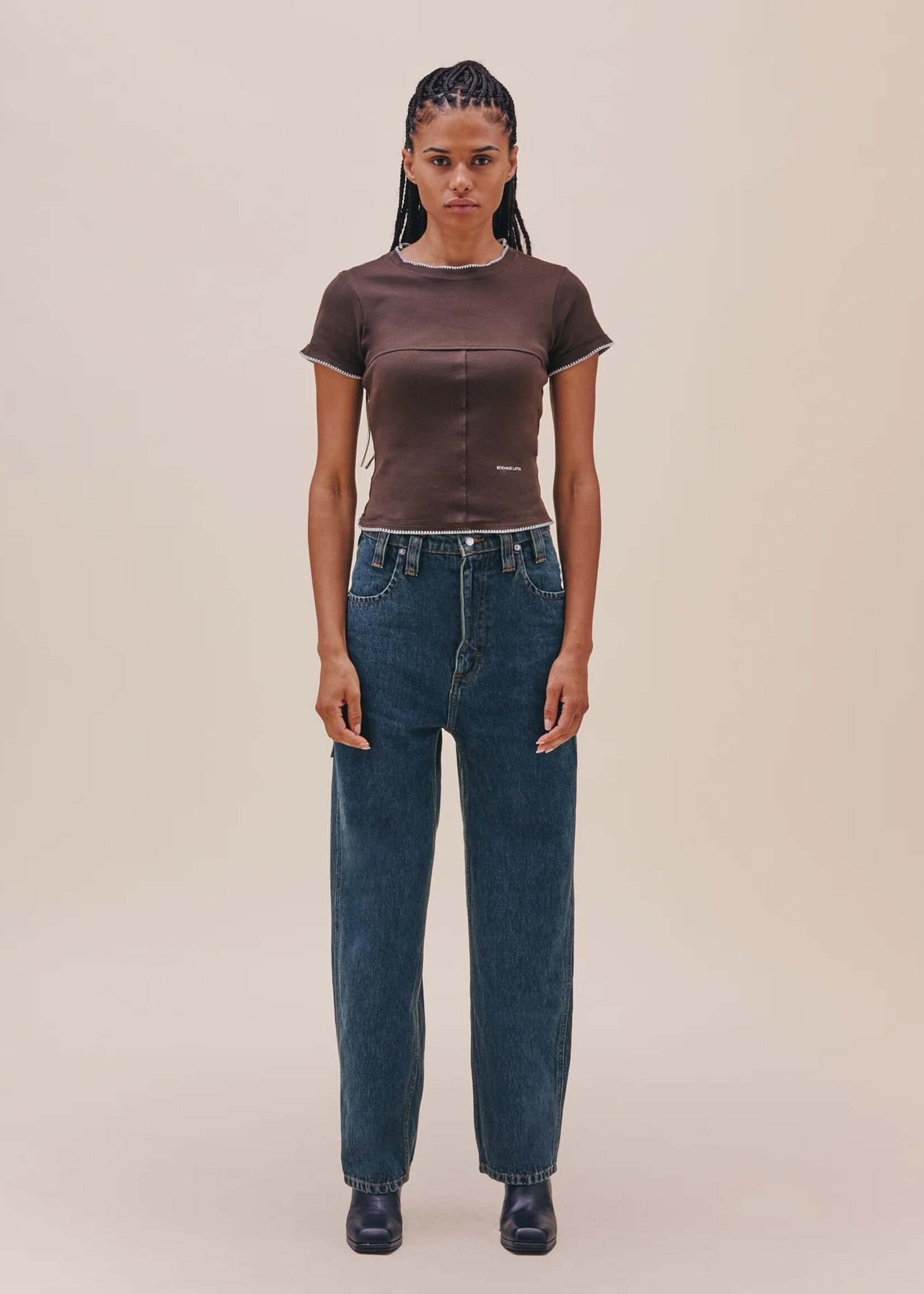 ECKHAUS LATTA The Baggy Jean in New Blue