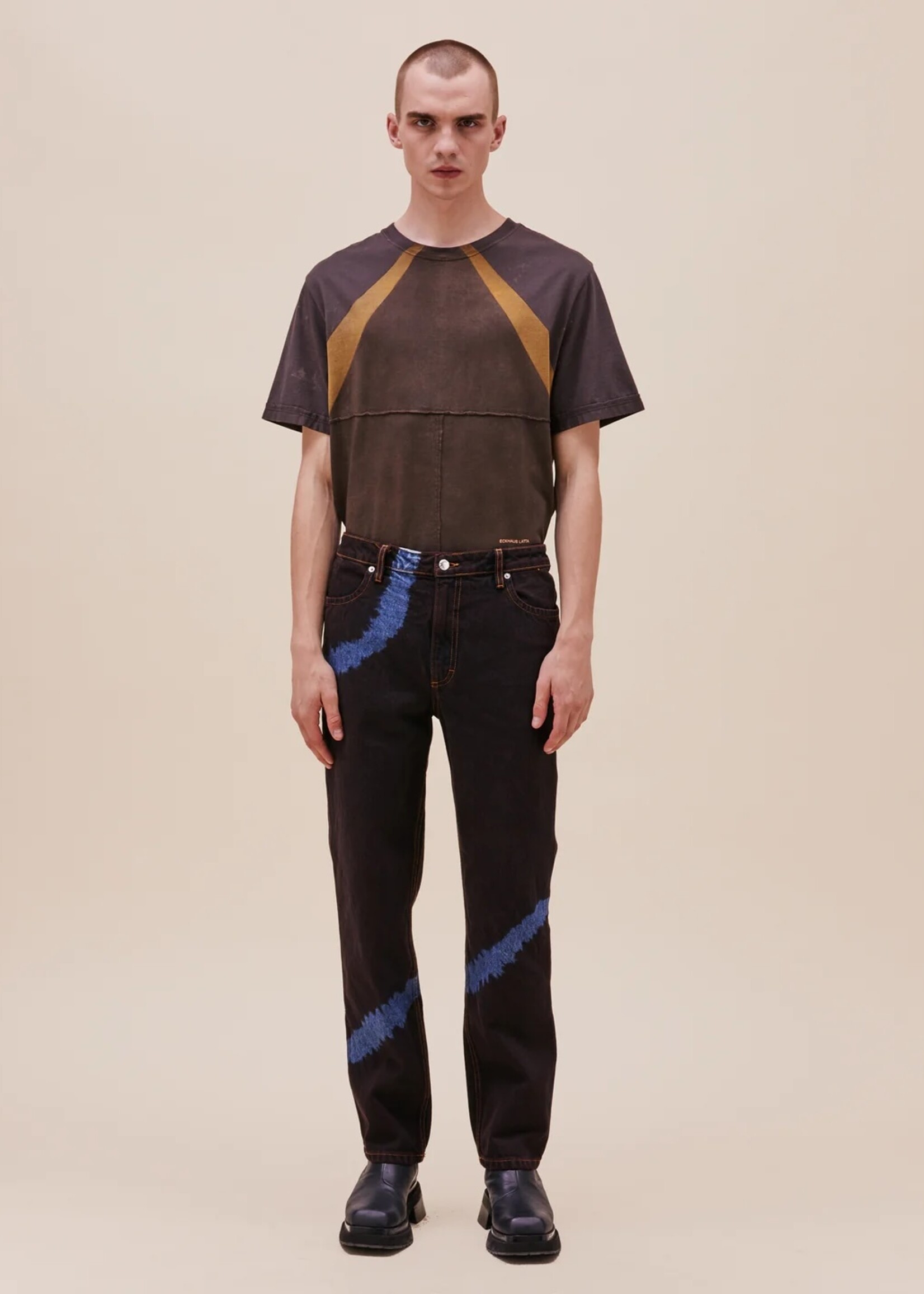 ECKHAUS LATTA The Straight Leg Jean in Rope