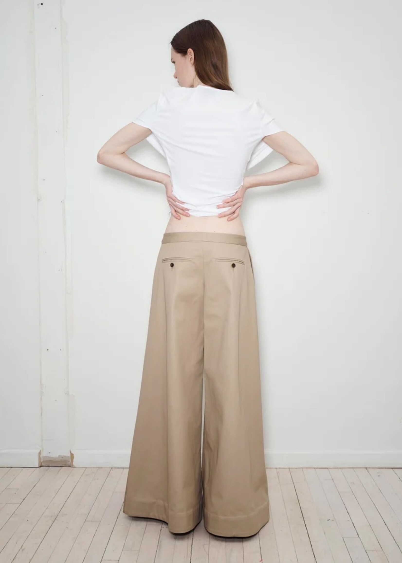 PUPPETS AND PUPPETS Rave Trouser in Tan