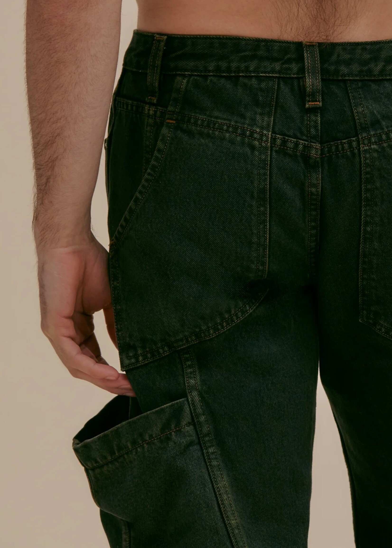 ECKHAUS LATTA Pocket Jean in Pine