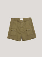 YMC Bush Cargo Shorts in Olive