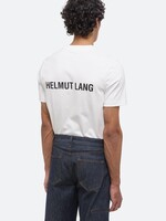 HELMUT LANG BY PETER DO Heavyweight Logo Tee in White