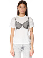 VAQUERA Trompe L'oeil Bra T-shirt