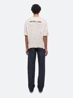 HELMUT LANG BY PETER DO Crushed Knit Tee in Ivory