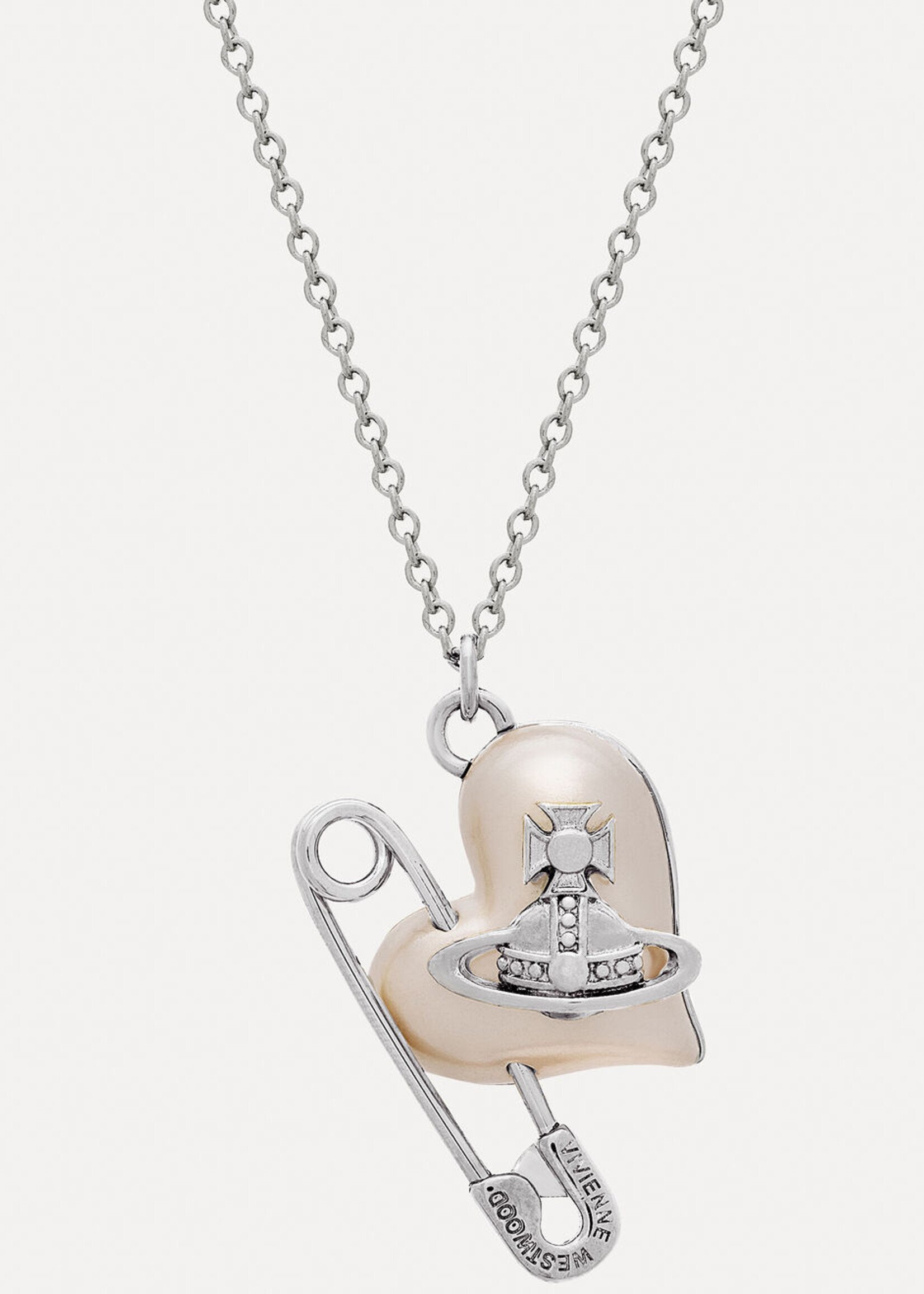 VIVIENNE WESTWOOD Orietta Pendant Necklace in Silver
