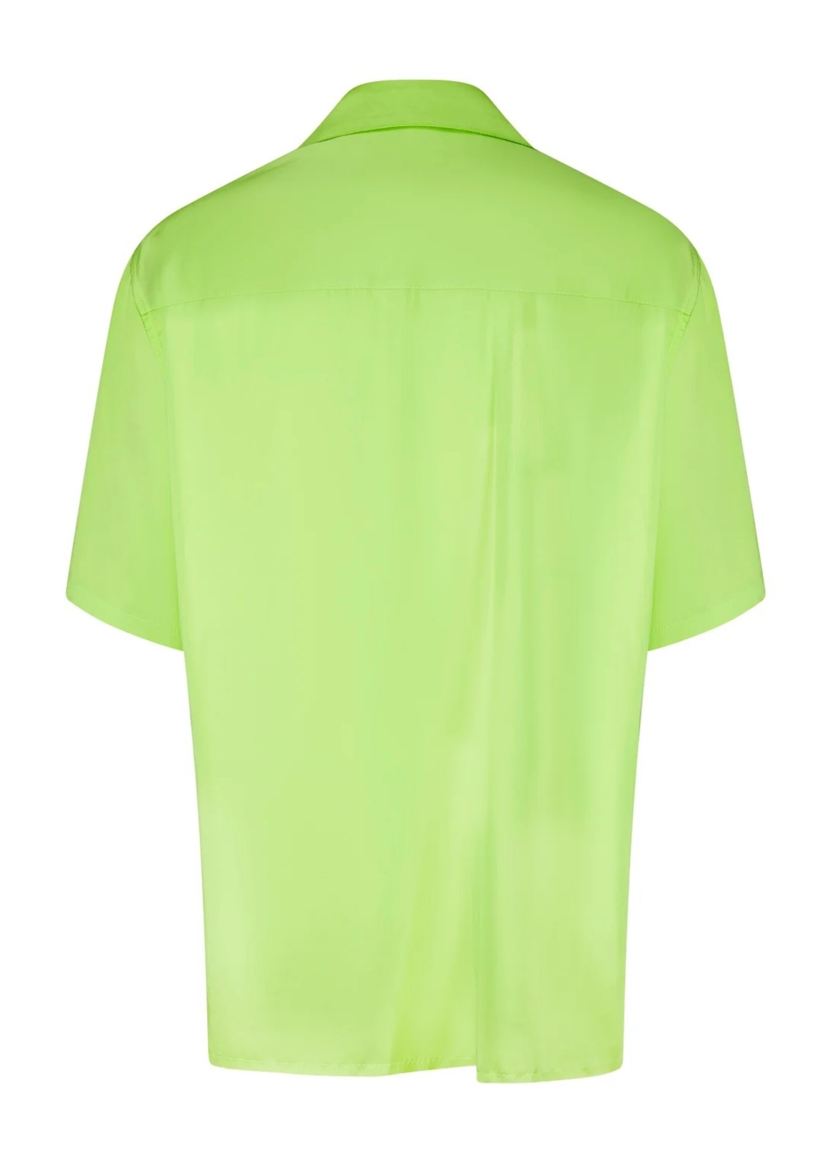 MARTINE ROSE Camisole Button up Shirt in Lime