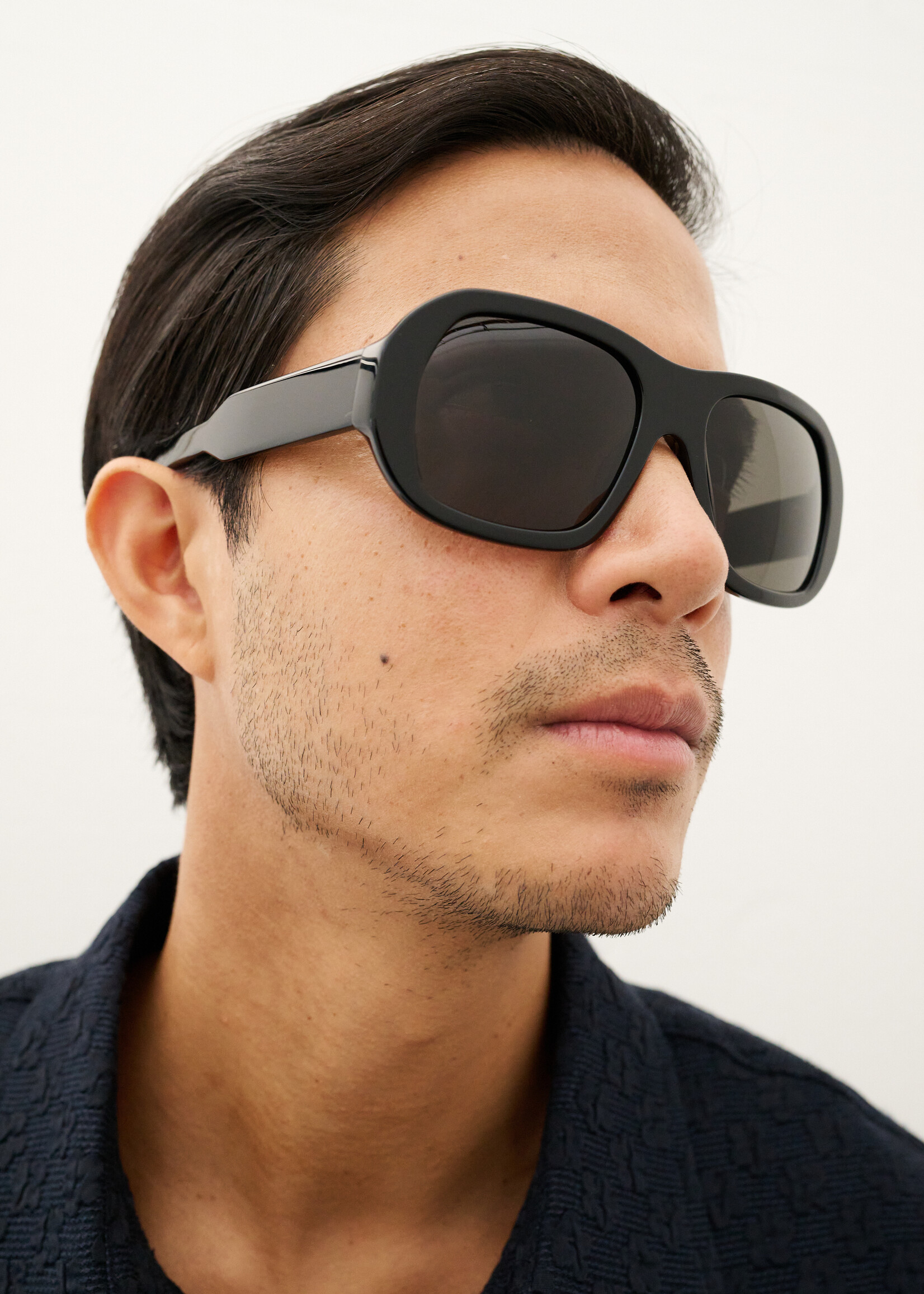 FLATLIST FORD Sunglasses in Solid Black with Black Lens