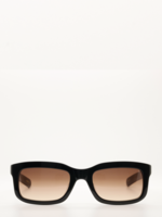 FLATLIST PALMER Sunglasses in Solid Black with Brown Gradient Lens