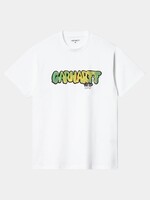 Carhartt Work In Progress Drip Logo T-shirt in White