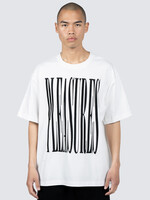 PLEASURES Stretch Logo Heavyweight T-shirt in White