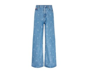 Martine RoseExtended Wide Leg Jeans in Indigo - NOW OR NEVER Martine RoseExtended Wide Leg Jeans in Indigo - NOW OR NEVER