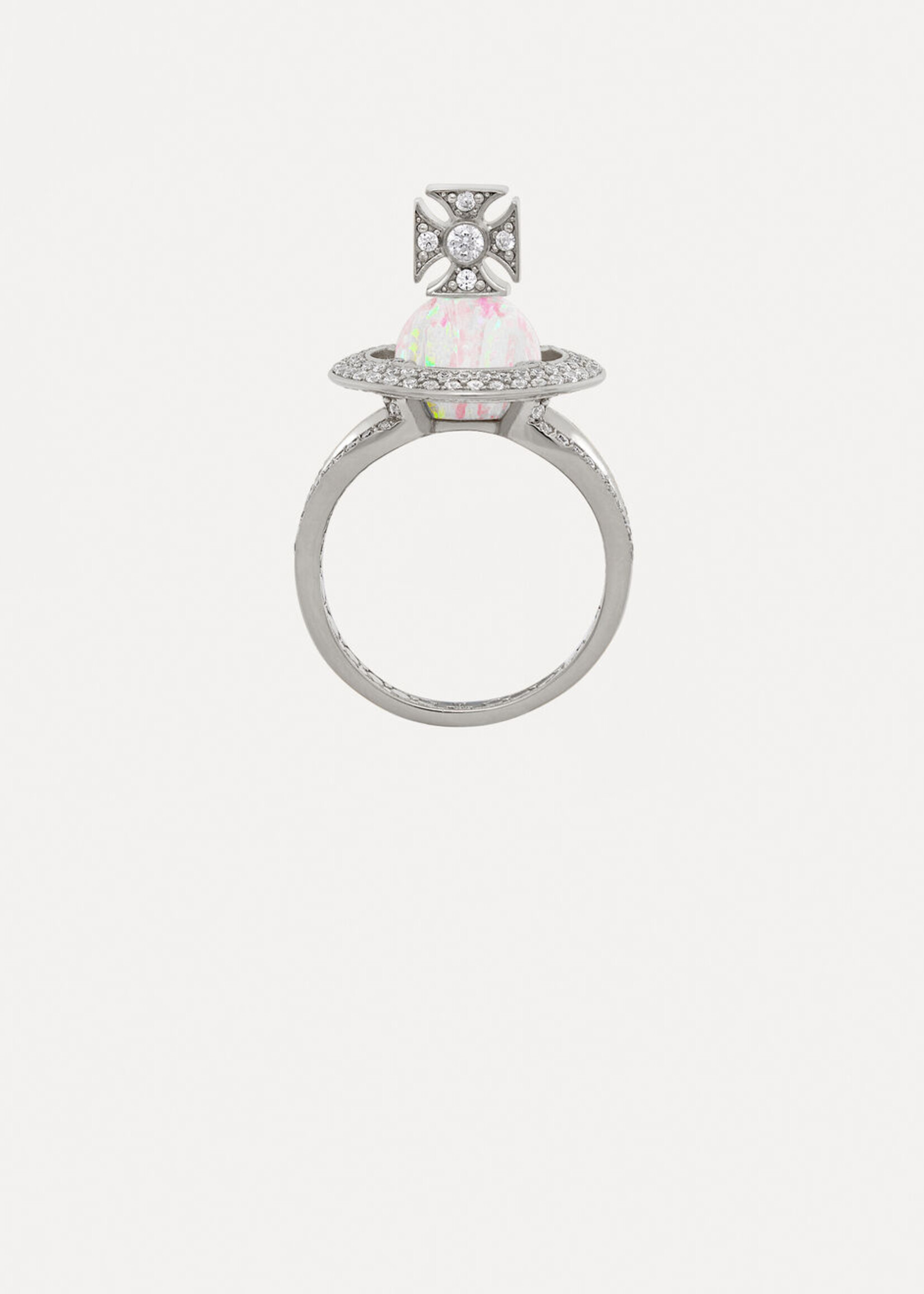 Silver vivienne westwood ring discount