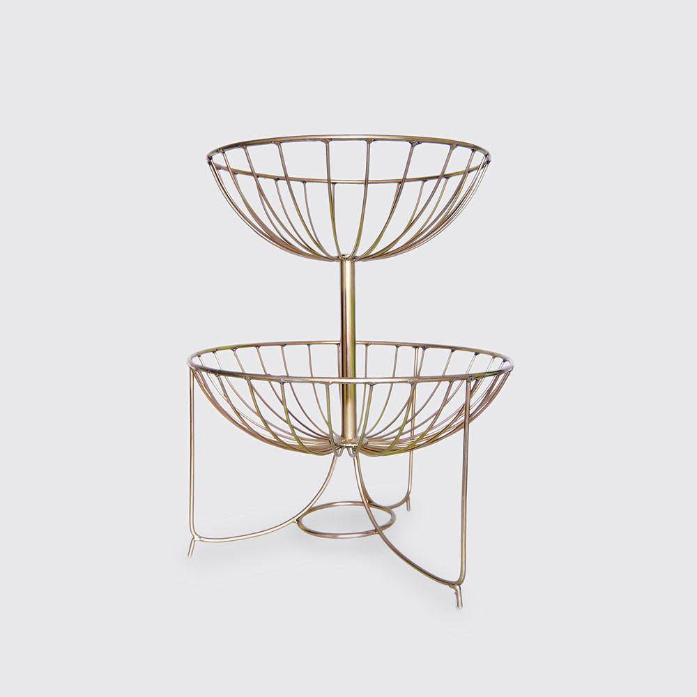 Utilitario mexicano 2 tier fruit basket by utilitario mexicano