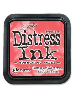 RANGER TIM HOLTZ DISTRESS INK PAD ABANDONED CORAL