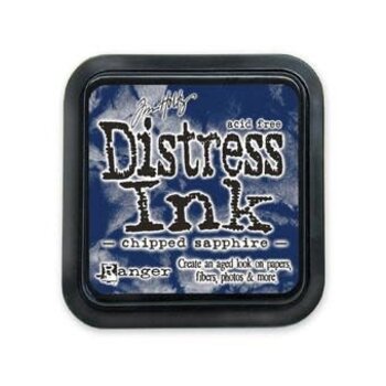 RANGER TIM HOLTZ DISTRESS INK PAD CHIPPED SAPPHIRE